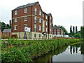 New canalside apartments near Kidderminster, Worcestershire