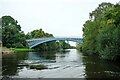 SJ4160 : The Iron Bridge at Aldford by Jeff Buck