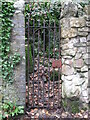 A gate to the old iron works