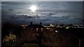 Moon above the town of Leominster