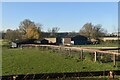 Farm buildings by Thetford Rd