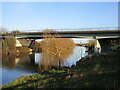 Newark western bypass crossing the River Trent