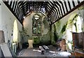 Llanllawer church interior