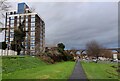 Champney tower block in Kidderminster