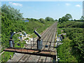 Great Western main line near Baulking, 2014