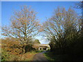 Approaching Hawton Lane Bridge