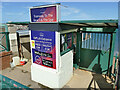 TA0487 : Scarborough south cliff lift, top station by Stephen Craven