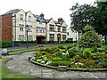 Public garden and former drill hall by Lion Hill, Stourport