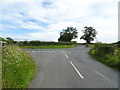 Road junction on National Cycle Route 71