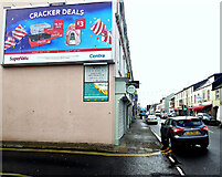 H4572 : SuperValu / Centra hoarding, Omagh by Kenneth  Allen