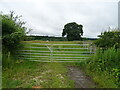 Field entrance off Acres Lane