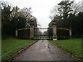 Gates to Ossington Hall