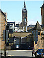 Glasgow University tower