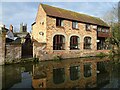 Converted canalside building