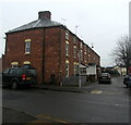 Row of brick houses, Gloucester Road, Stonehouse