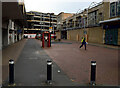 Redevelopment in Bradford city centre seen from Broadway