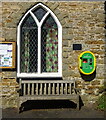 Defibrillator on Oulston village hall