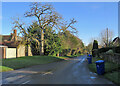 Gazeley: bin day on Higham Road