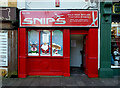 H4572 : Snips barbers, High Street, Omagh by Kenneth  Allen