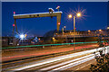 J3574 : Footbridge, Belfast by Mr Don't Waste Money Buying Geograph Images On eBay
