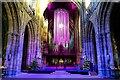 SJ4066 : Starry Starry Night at Chester Cathedral by Jeff Buck