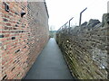 Footpath from Ashdene Close to Fulneck, Pudsey