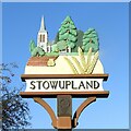 Stowupland village sign