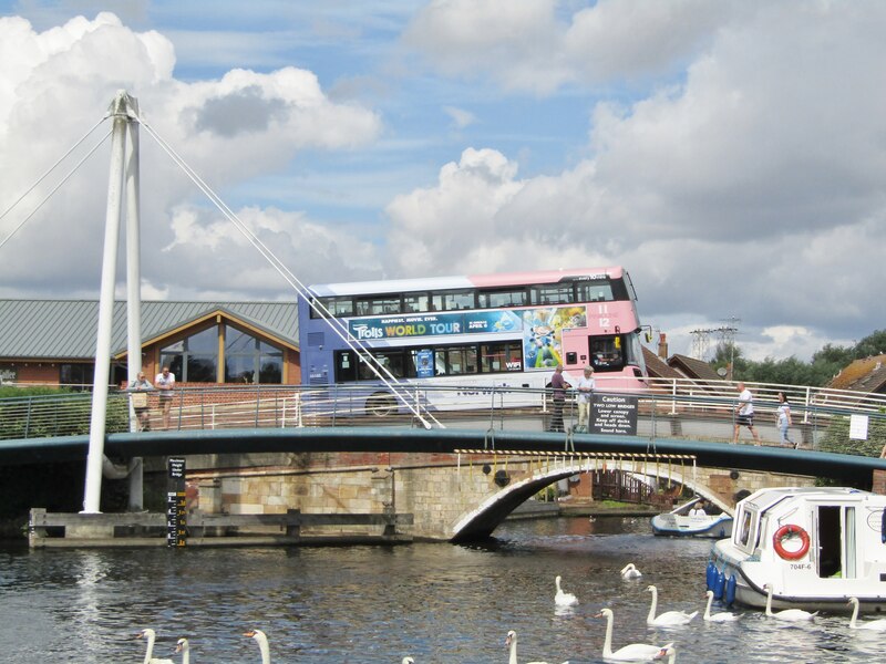 Wroxham - Road Bridge © Colin Smith :: Geograph Britain And Ireland