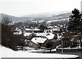 View over the Aire valley from High Bank Lane, Shipley