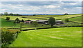 Silage field towards Peel Park