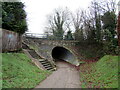 Foot tunnel under the A5112