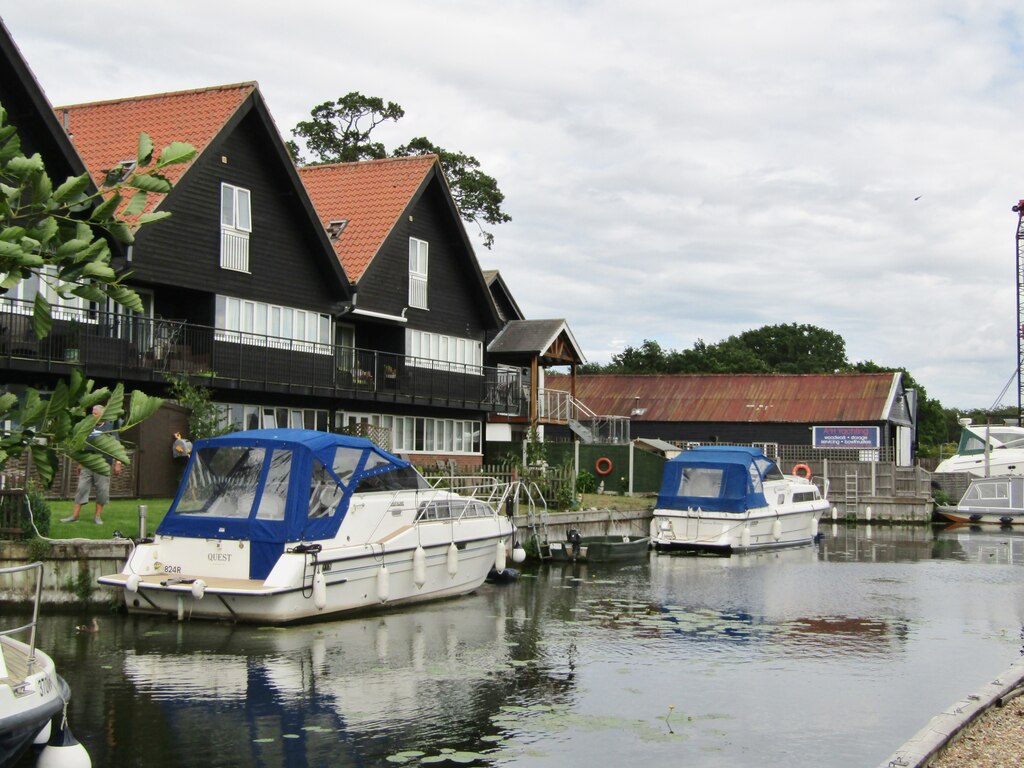 Horning Ferry - Boatyard © Colin Smith :: Geograph Britain and Ireland