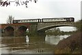 SK6339 : EMR train crossing Rectory Junction Viaduct by Alan Murray-Rust