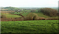 Countryside southwest of Woolston Green