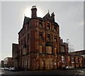 Derelict building at the corner of Lower Essex Street and Bromsgrove Street, Birmingham