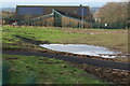 Rear of Rhiw Syr Dafydd Primary School, Oakdale