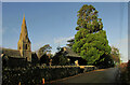 Church and lych-gate, Landscove