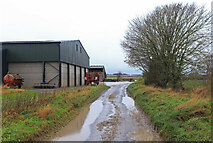 SU0869 : Farm at Avebury Trusloe by Wayland Smith