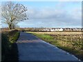 Farm road near Stoke Bardolph