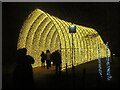SP4315 : Blenheim Illuminations - (14) - Golden tunnel - exterior by Rob Farrow