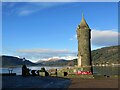 NS1780 : War Memorial at Lazaretto Point, Holy Loch by John Ferguson
