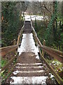 Bridge over stream at Cheadle Royal Business Park