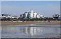 Burbo Point Apartments seen from Crosby Beach