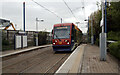 SP0389 : Handsworth Booth Street tram stop by habiloid