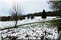 Snow on former golf course, Stourport-on-Severn, Worcs