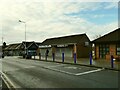 Shops on the north side of Selby Road, Halton