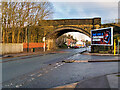 SD7807 : Metrolink Bridge on Spring Lane by David Dixon