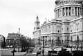 TQ3281 : Festival Gardens and St Paul's Cathedral  1966 by Alan Murray-Rust