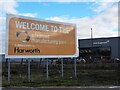 Welcome sign at Waverley Advanced Manufacturing Park