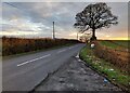 South along the B4214 Clee Hill Road